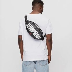 Air Jordan genuine Crossbody pouch black bag over shoulder large men unisex NEW